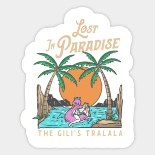 Lost In Paradise Sticker